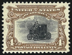 Sale 1057, Lot 885, 1901 Pan-American Issue, incl. Inverts (Scott 294-299)