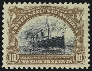Sale Number 1057, Lot Number 888, 1901 Pan-American Issue, incl. Inverts (Scott 294-299)