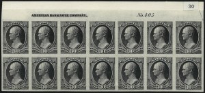 Sale 1061, Lot 3238, Essays and Proofs, 1870 to Back-of-Book