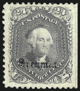 Sale 1061, Lot 3279, Specimen Overprints