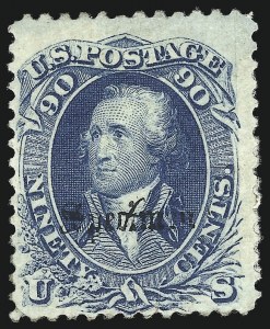 Sale 1061, Lot 3280, Specimen Overprints
