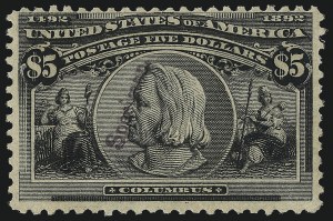 Sale 1061, Lot 3294, Specimen Overprints