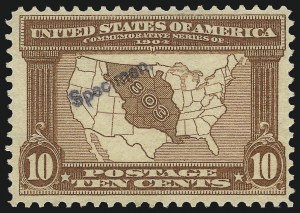 Sale 1061, Lot 3303, Specimen Overprints