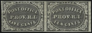 Sale 1061, Lot 3314, Postmasters Provisionals