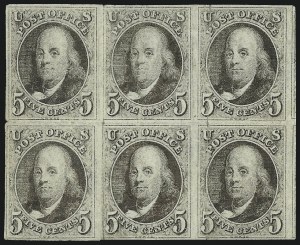 Sale 1061, Lot 3317, 1847 Issue (Scott 1-2)