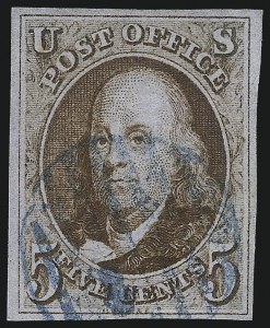 Sale 1061, Lot 3325, 1847 Issue (Scott 1-2)