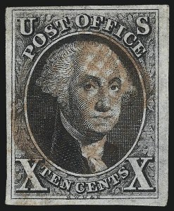 Sale 1061, Lot 3341, 1847 Issue (Scott 1-2)