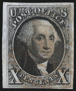 Sale 1061, Lot 3344, 1847 Issue (Scott 1-2)