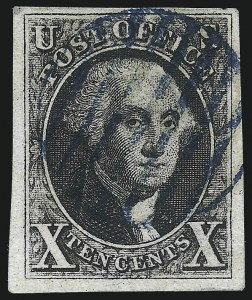 Sale 1061, Lot 3346, 1847 Issue (Scott 1-2)