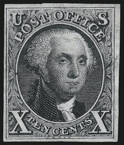 Sale 1061, Lot 3353, 1875 Reproduction of 1847 Issue (Scott 3-4)