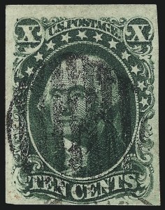Sale 1061, Lot 3395, 5c-12c 1851-56 Issue (Scott 12-17)