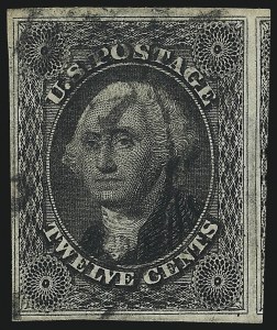 Sale 1061, Lot 3399, 5c-12c 1851-56 Issue (Scott 12-17)