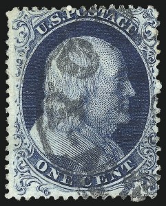 Sale 1061, Lot 3406, 1c 1857-60 Issue by Plate (Scott 18-24)