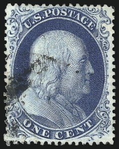 Sale 1061, Lot 3410, 1c 1857-60 Issue by Plate (Scott 18-24)