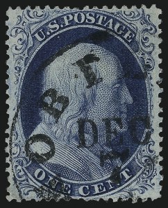 Sale 1061, Lot 3412, 1c 1857-60 Issue by Plate (Scott 18-24)
