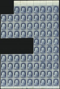 Sale 1061, Lot 3418, 1c 1857-60 Issue by Plate (Scott 18-24)