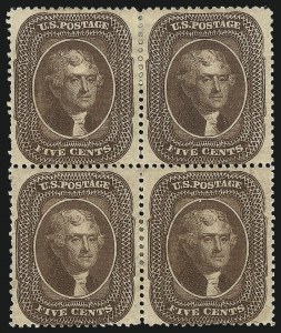 Sale 1061, Lot 3441, 3c-90c 1857-60 Issue and 1875 Reprint (Scott 25-40)