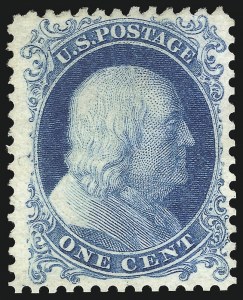 Sale 1061, Lot 3455, 3c-90c 1857-60 Issue and 1875 Reprint (Scott 25-40)