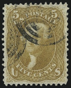 Sale 1061, Lot 3472, 1861-66 Issue (Scott 56-78)