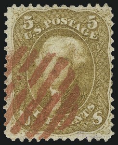Sale 1061, Lot 3474, 1861-66 Issue (Scott 56-78)