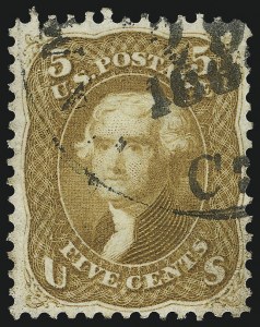 Sale 1061, Lot 3475, 1861-66 Issue (Scott 56-78)