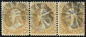 Sale 1061, Lot 3485, 1861-66 Issue (Scott 56-78)