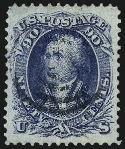 Sale 1061, Lot 3486, 1861-66 Issue (Scott 56-78)