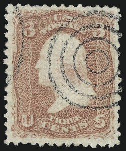 Sale 1061, Lot 3492, 1867-68 Grilled Issue (Scott 83-100)