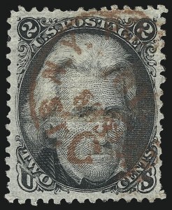 Sale 1061, Lot 3496, 1867-68 Grilled Issue (Scott 83-100)