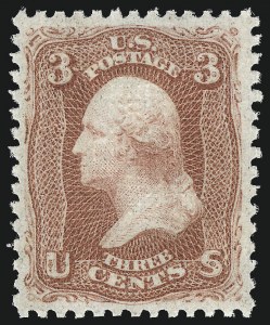 Sale 1061, Lot 3501, 1867-68 Grilled Issue (Scott 83-100)