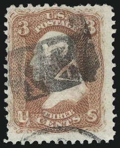 Sale 1061, Lot 3502, 1867-68 Grilled Issue (Scott 83-100)