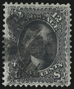 Sale 1061, Lot 3510, 1867-68 Grilled Issue (Scott 83-100)