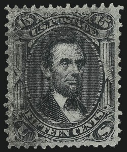 Sale 1061, Lot 3514, 1867-68 Grilled Issue (Scott 83-100)