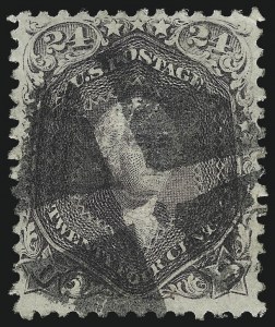 Sale 1061, Lot 3516, 1867-68 Grilled Issue (Scott 83-100)