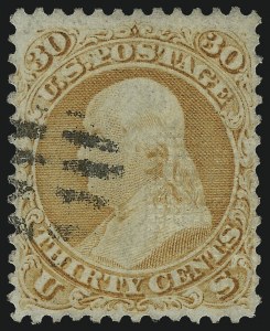 Sale 1061, Lot 3518, 1867-68 Grilled Issue (Scott 83-100)