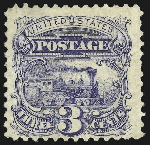 Sale 1061, Lot 3557, 1875 Re-Issue of 1869 Pictorial Issue (Scott 123-132)