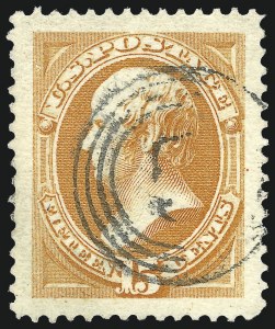 Sale 1061, Lot 3625, 1879-88 American Bank Note Co. Issue (Scott 182-218)