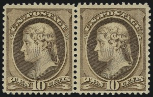 Sale 1061, Lot 3633, 1879-88 American Bank Note Co. Issue (Scott 182-218)
