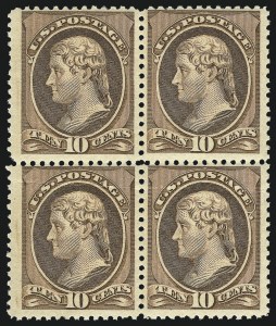 Sale 1061, Lot 3635, 1879-88 American Bank Note Co. Issue (Scott 182-218)