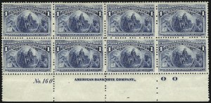Sale 1061, Lot 3660, 1c-30c 1893 Columbian Issue (Scott 230-239)