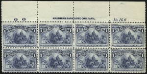 Sale 1061, Lot 3661, 1c-30c 1893 Columbian Issue (Scott 230-239)