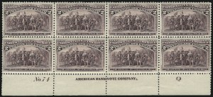 Sale 1061, Lot 3664, 1c-30c 1893 Columbian Issue (Scott 230-239)