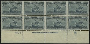 Sale 1061, Lot 3668, 1c-30c 1893 Columbian Issue (Scott 230-239)