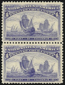 Sale 1061, Lot 3676, 1c-30c 1893 Columbian Issue (Scott 230-239)