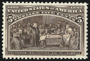 Sale 1061, Lot 3680, 1c-30c 1893 Columbian Issue (Scott 230-239)