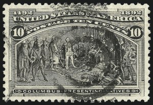 Sale Number 1061, Lot Number 3698, 1c-30c 1893 Columbian Issue (Scott 230-239)