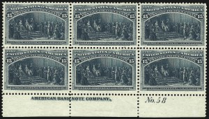 Sale 1061, Lot 3702, 1c-30c 1893 Columbian Issue (Scott 230-239)