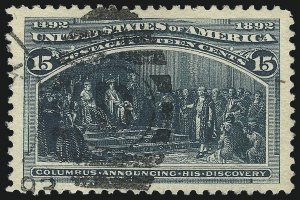 Sale Number 1061, Lot Number 3703, 1c-30c 1893 Columbian Issue (Scott 230-239)