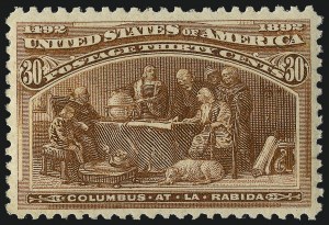 Sale 1061, Lot 3706, 1c-30c 1893 Columbian Issue (Scott 230-239)