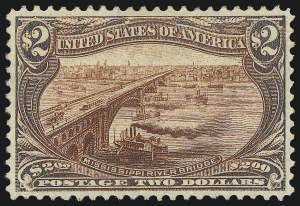 Sale 1061, Lot 3801, 1898 Trans-Mississippi Issue (Scott 286-293)